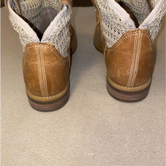 Timberland women’s leather anti fatigue ankle bootie bootbooties boot brown - Picture 13 of 13